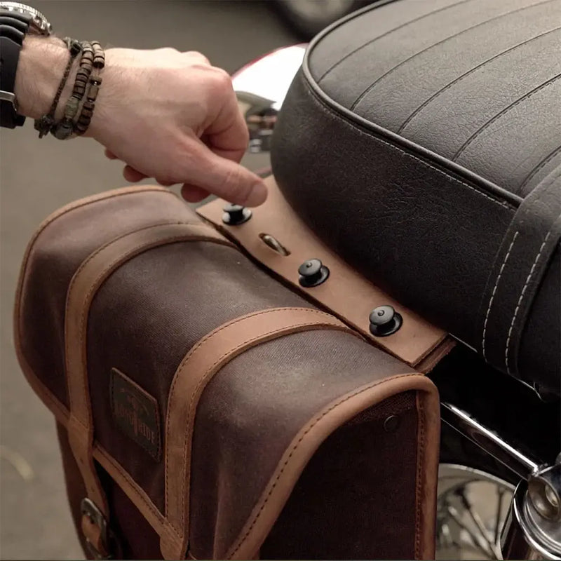 Longride Pannier Universal 18L Throw-Over motorcykel sadeltaske sæt