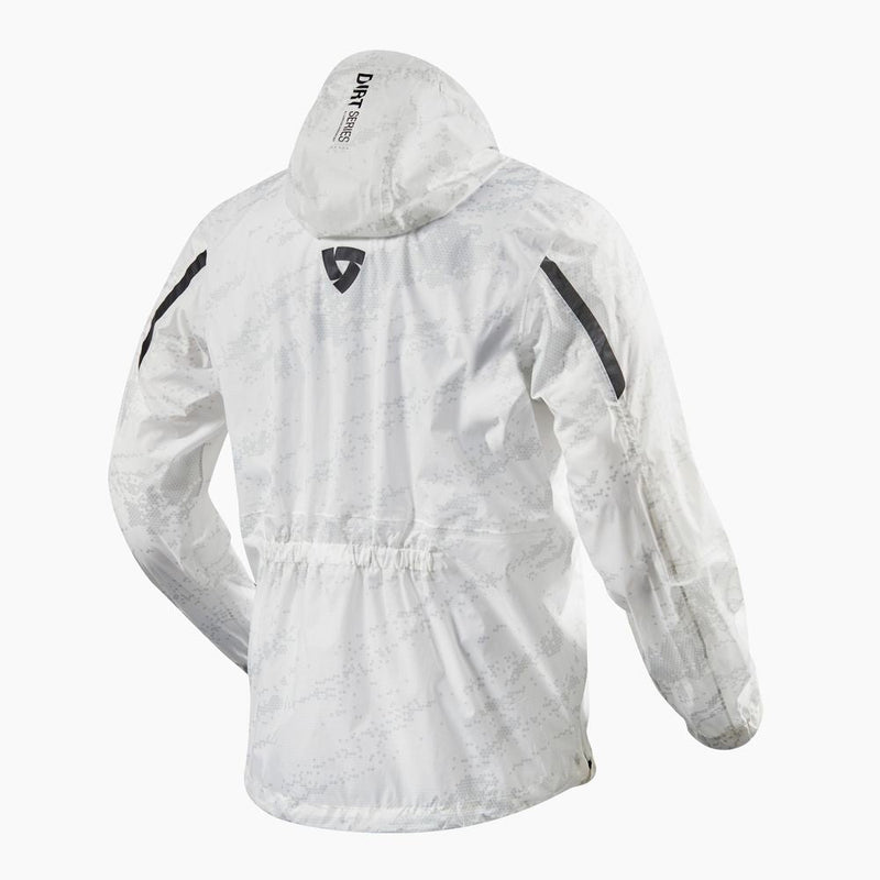 REV'IT! Barrier Motorcycle Rain Jacket Grey