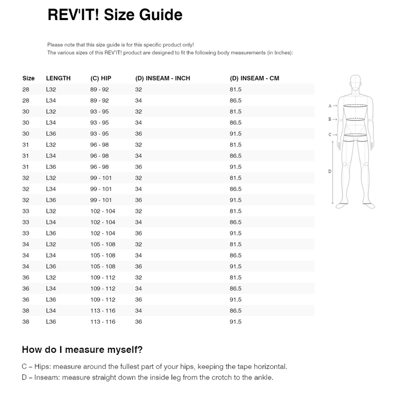 REV'IT! Davis TF Motorcycle Jeans Camel