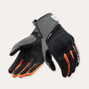 REV'IT! Mosca 2 Motorcycle Gloves Black/Orange / S  - Customhoj