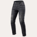 REV'IT! Moto 2 Slim Ladies Motorcycle Jeans Dark Black Stone / 26 / 30  - Customhoj