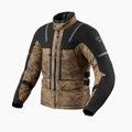 REV'IT! Offtrack 2 H2O Motorcycle Jacket Black/Brown / S