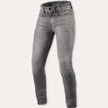 REV'IT! Piston 3 Skinny Motorcycle Jeans Medium Grey Used / 28 / 30  - Customhoj