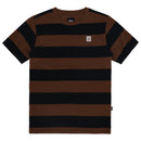 Roeg Billy T-Shirt Brown/Black / S  - Customhoj
