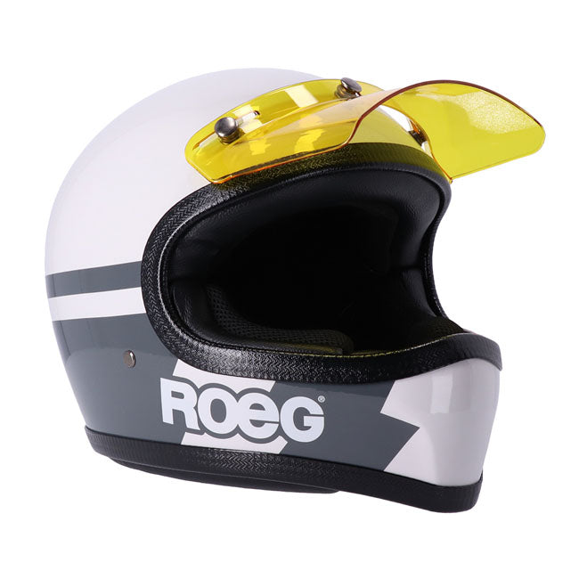 Roeg Peruna 2.0 Motorcycle Retro Motocross Helmet Fog Line / XS (53-54cm)