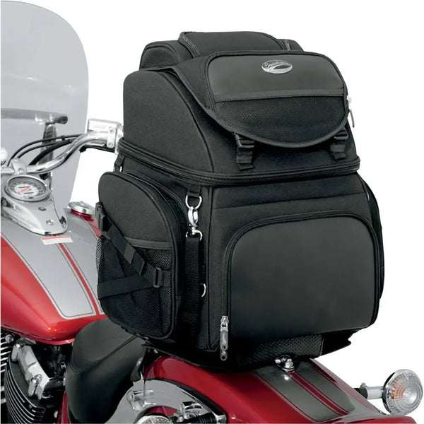 Saddlemen BR3400 Back Seat / Sissy Bar Motorcycle Bag  - Customhoj