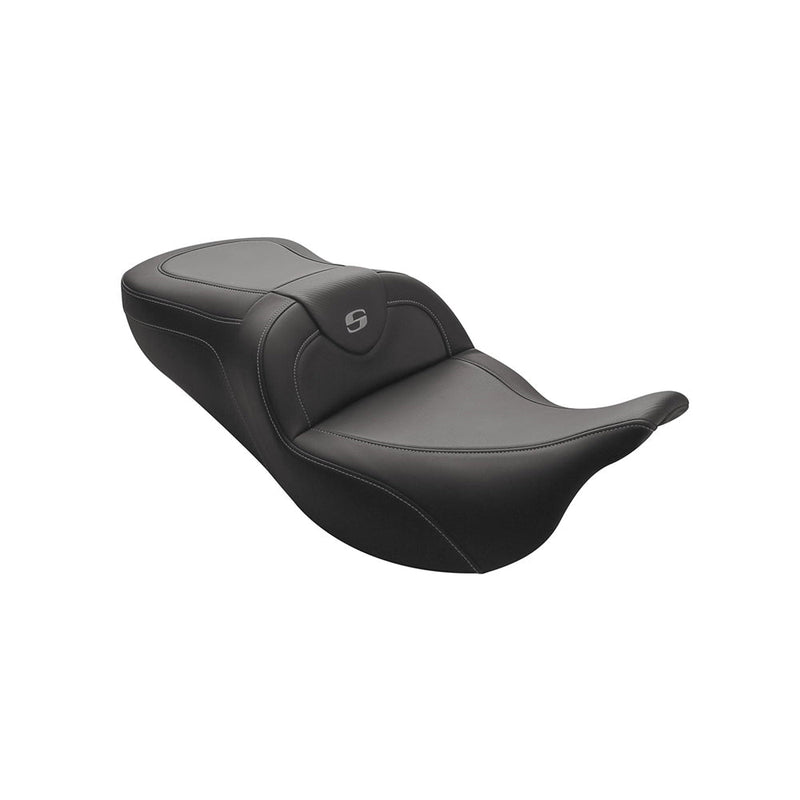 Saddlemen Carbon Fiber Road Sofa Seat for Harley