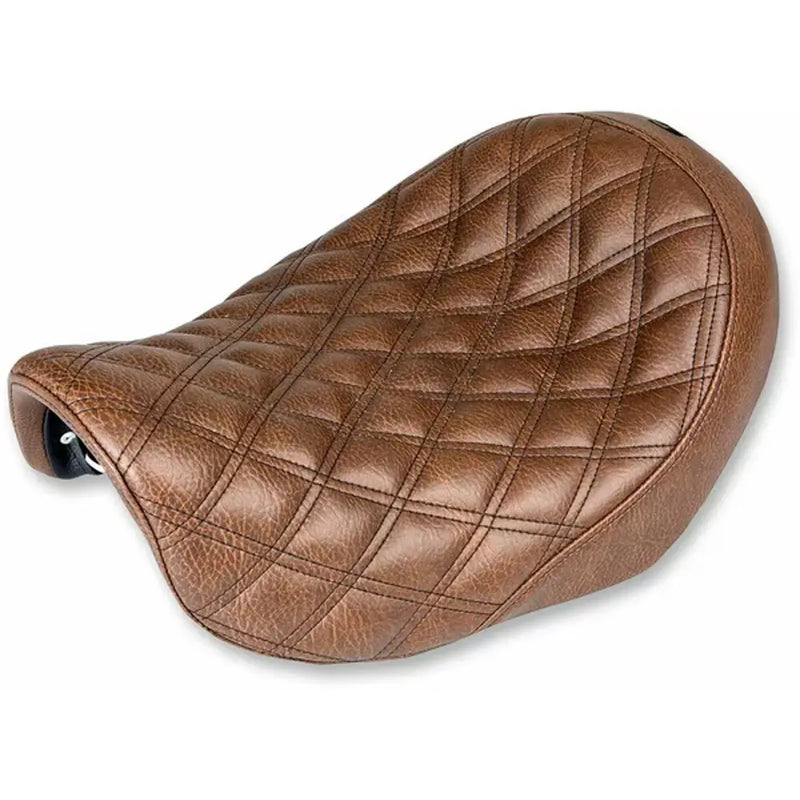 Saddlemen Renegade Lattice Stitch Solo Seat For Harley 04-05 Dyna FXD (EXCEPT FXDWG) / Brown