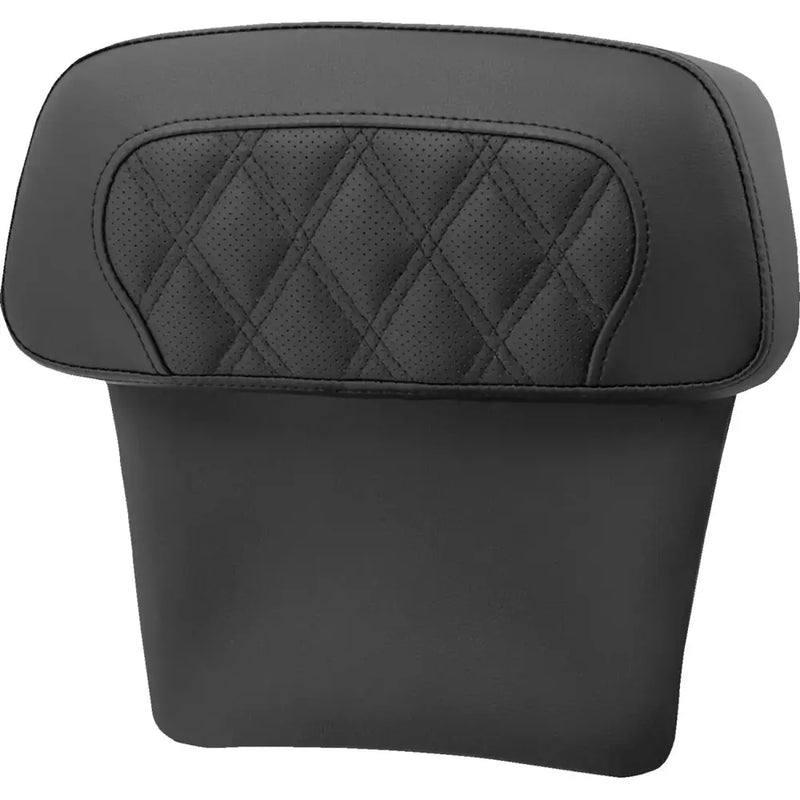 Saddlemen Roadsofa Tour-Pak Backrest for Harley 14-25 Touring (Chopped Tour-Pak) / Lattice Stitch / Black  - Customhoj
