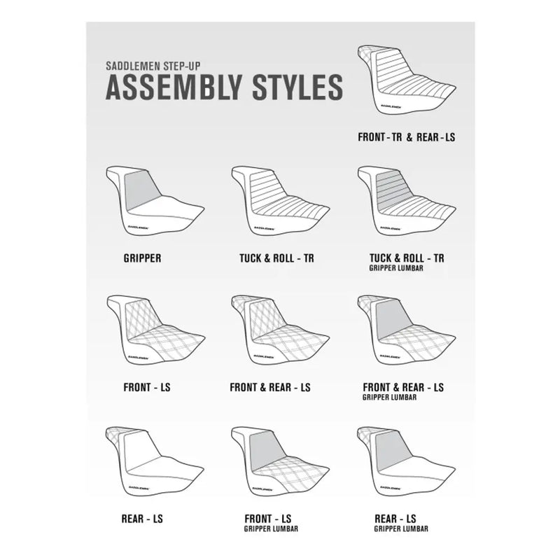 Saddlemen Step-Up Extended Reach Front Honeycomb for Harley  - Customhoj