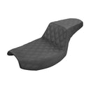 Saddlemen Step-Up Lattice Stitch for Harley 82-00 FXR / Black  - Customhoj