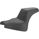 Saddlemen Step-Up Tuck-n-Roll / Lattice Stitch for Harley 18-24 Softail Fat Bob / Black  - Customhoj