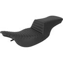 Saddlemen Tour Step-Up Motorcycle Seat for Harley 97-07 Touring Electra Glide / Road Glide / Without Backrest / Tuck-n-Roll  - Customhoj
