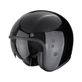 Scorpion Belfast Evo Open Motorcycle Helmet Gloss Black / XS (53-54cm)  - Customhoj