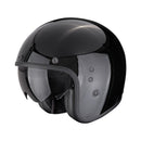 Scorpion Belfast Evo Open Motorcycle Helmet Gloss Black / XS (53-54cm)  - Customhoj