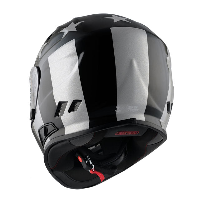 Simpson Venom Full Face Motorcycle Helmet