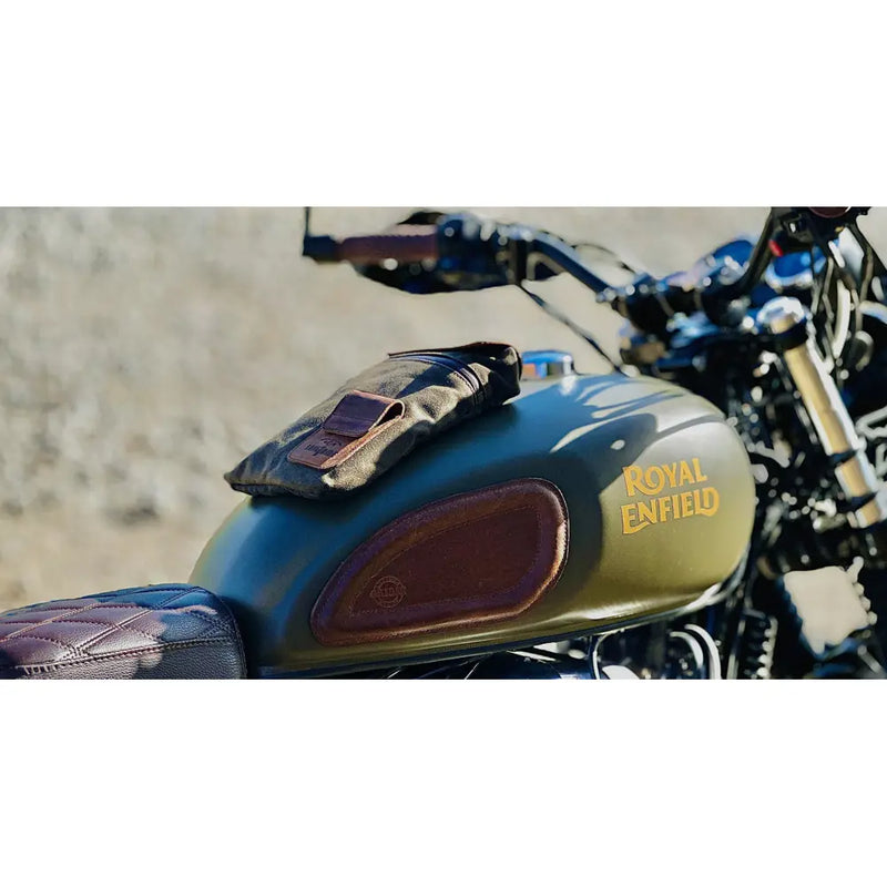Longride Lille Heritage voksbehandlet duffelbag / motorcykeltaske