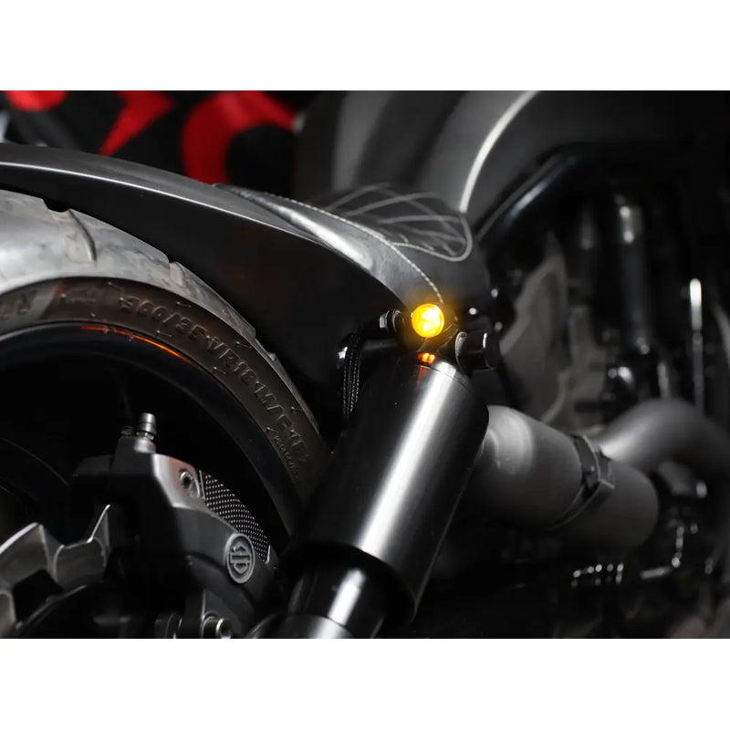 SMP Honey Comb Bullet Mini LED Motorcycle Turn Signals  - Customhoj