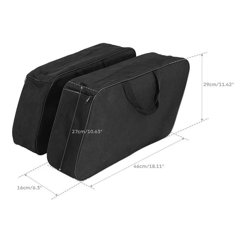 Zodiac Hard Saddlebag Inner Bags for Harley