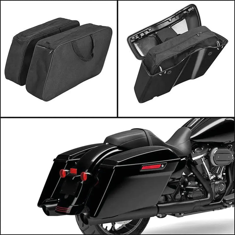 Zodiac Hard Saddlebag Inner Bags for Harley