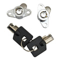 Zodiac Hard Saddlebag Lock Set for Harley