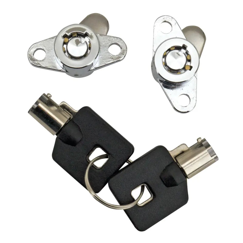 Zodiac Hard Saddlebag Lock Set for Harley