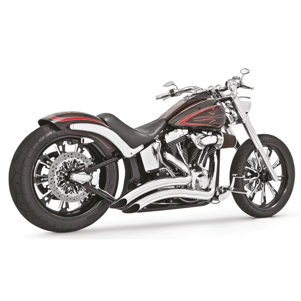 Freedom Performance Sharp Curve Radius Scallop-udstødning til Harley