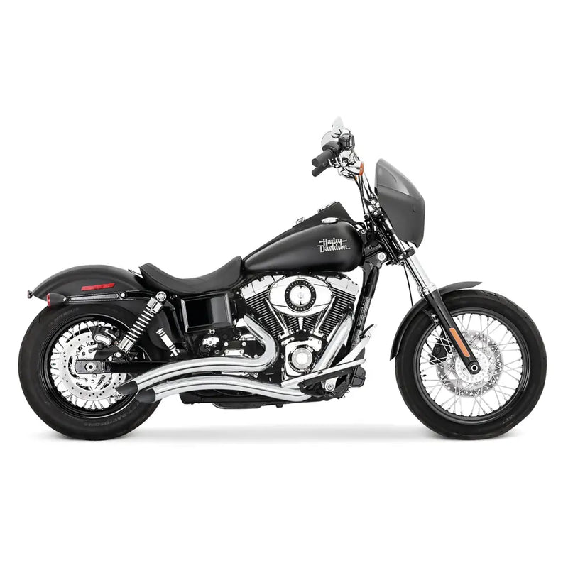 Freedom Performance Sharp Curve Radius Scallop-udstødning til Harley