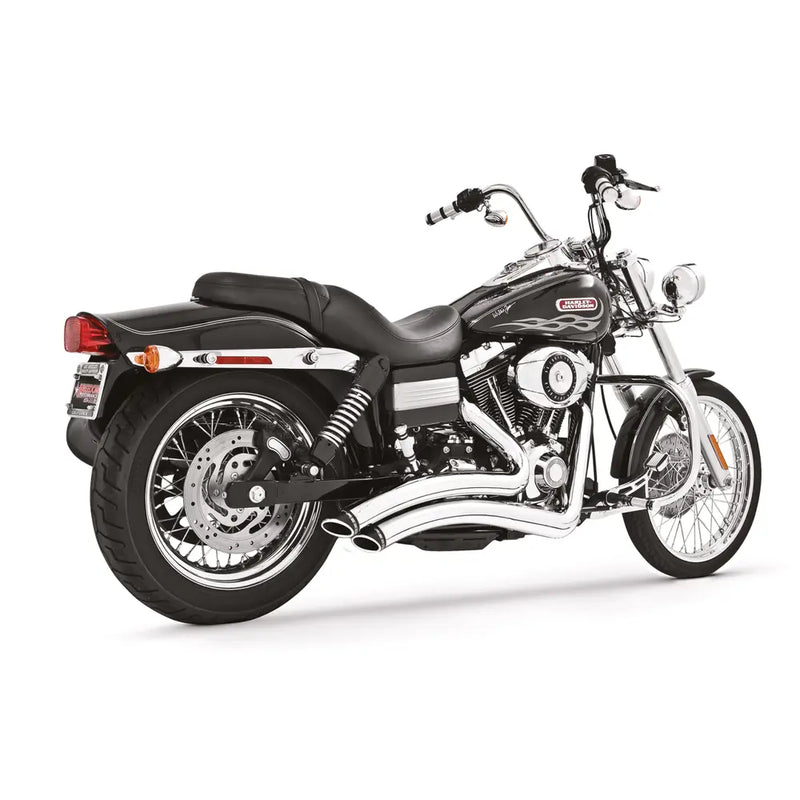 Freedom Performance Sharp Curve Radius Slash Cut-udstødning til Harley