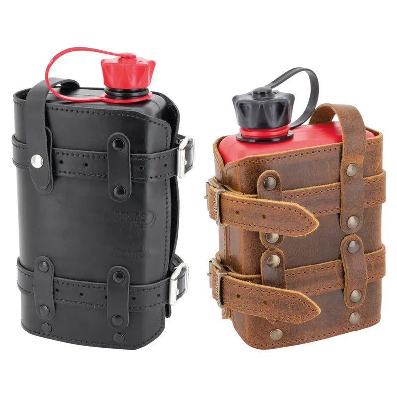 Texas Leather Fuel Friend Holder til benzindunk