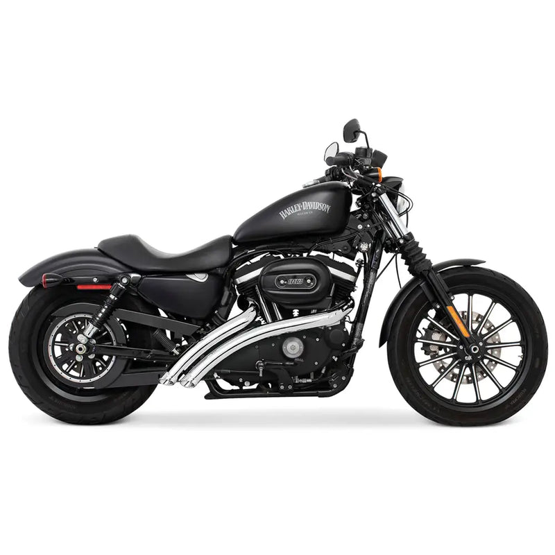 Freedom Performance Radical Radius Slash Cut-udstødning til Harley