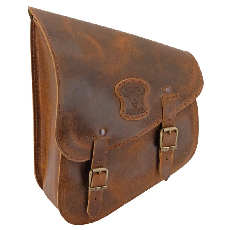 Texas Leather Svingarmstaske til Harley