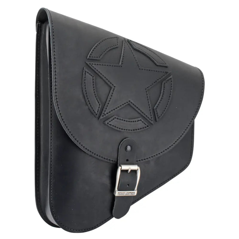 Texas Leather Slank svingarmstaske til Harley