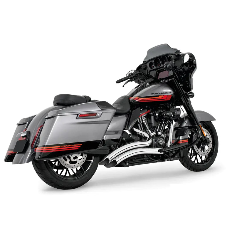 Freedom Performance Sharp Curve Radius Scallop-udstødning til Harley