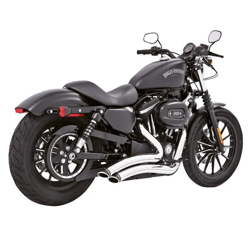 Freedom Performance Sharp Curve Radius Slash Cut-udstødning til Harley