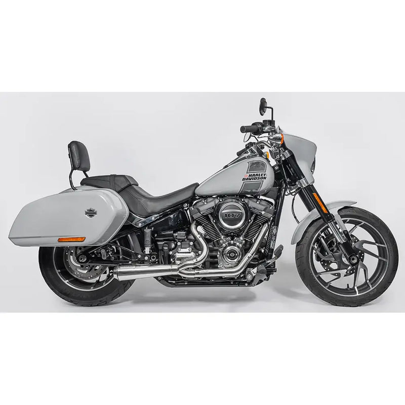 Black Duck Fighter EC Euro Approved 2-into-1 udstødning til Harley