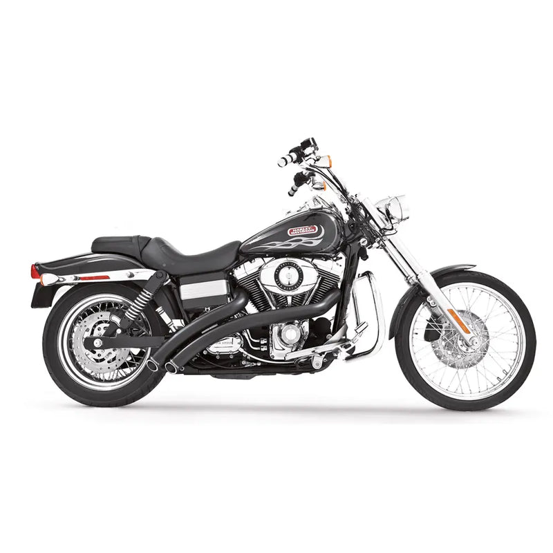 Freedom Performance Radical Radius Slash Cut-udstødning til Harley