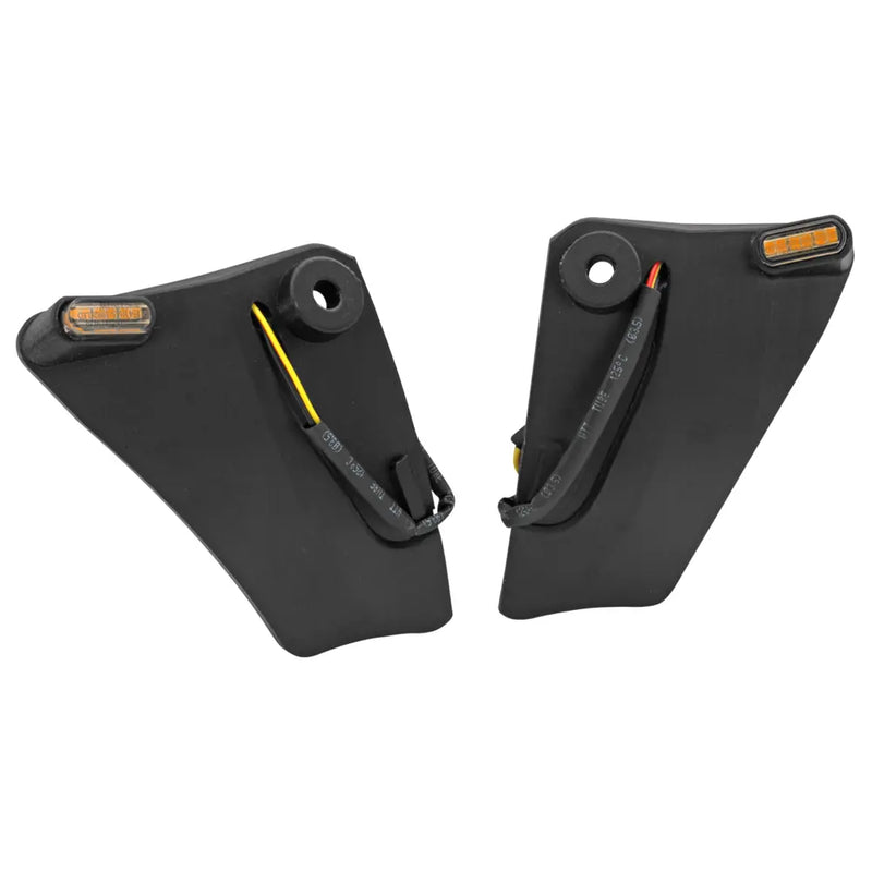 Dominator ST Fairing Wind Deflector LED blinklys til Harley