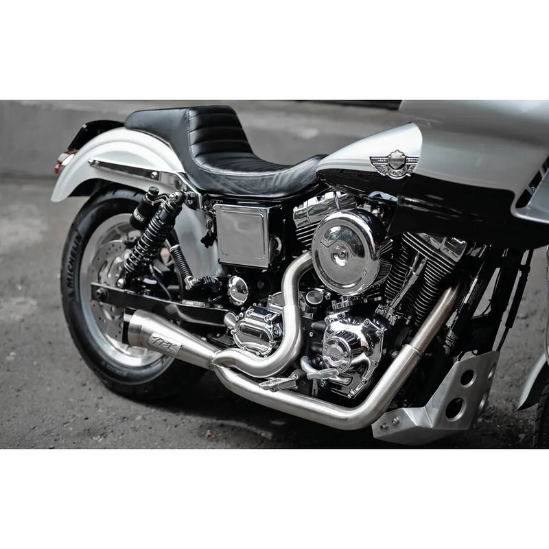 Two Brothers Racing Shorty Turnout 2-into-1 udstødning til Harley