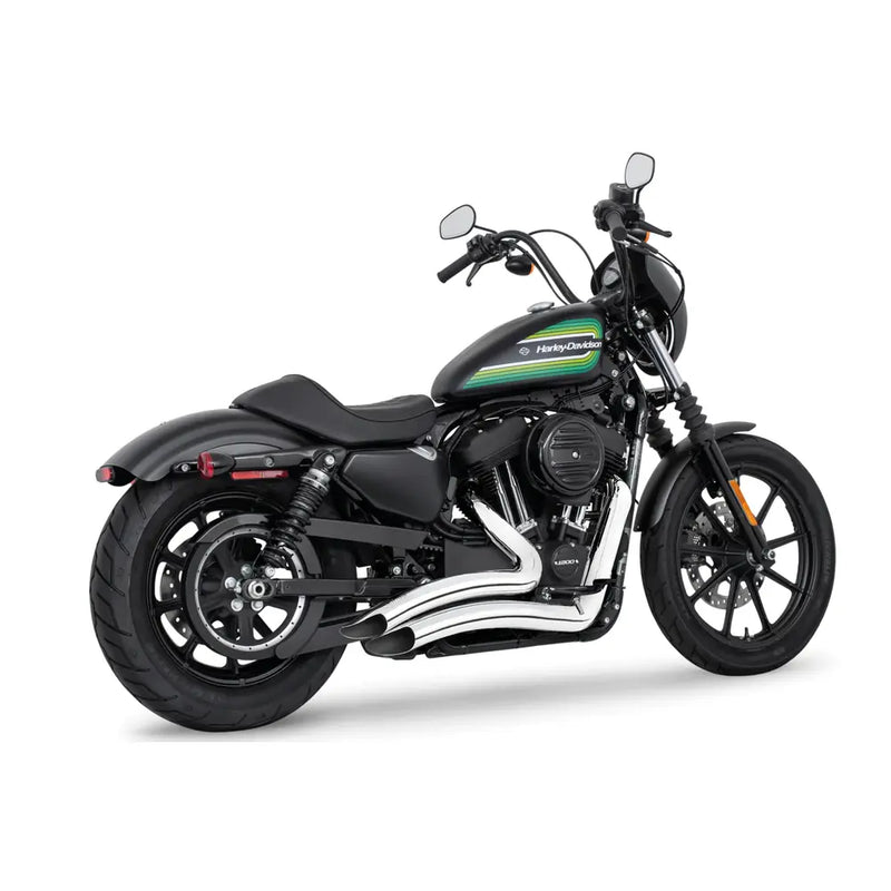 Freedom Performance Sharp Curve Radius Scallop-udstødning til Harley