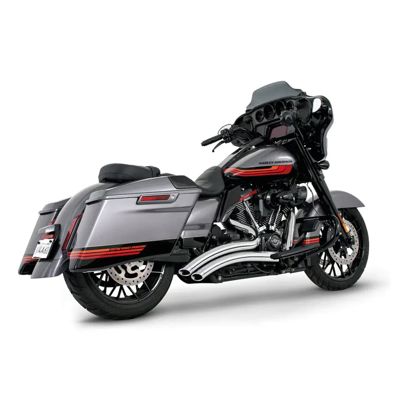 Freedom Performance Sharp Curve Radius Slash Cut-udstødning til Harley