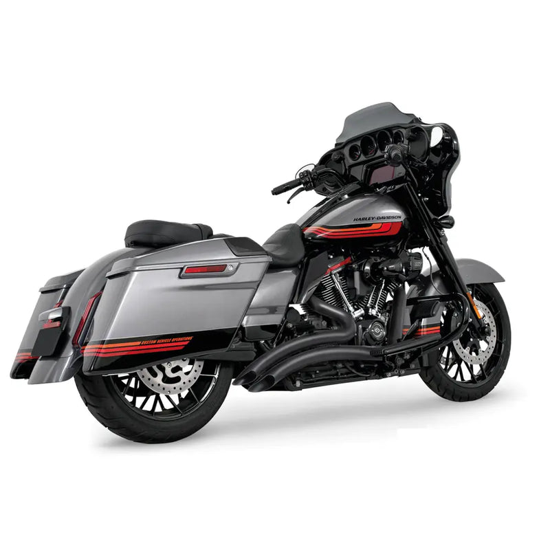 Freedom Performance Sharp Curve Radius Scallop-udstødning til Harley