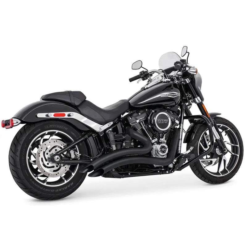 Freedom Performance Sharp Curve Radius Scallop-udstødning til Harley