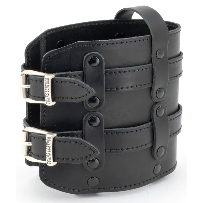 Texas Leather Fuel Friend Gas Can Holder 1L / Black  - Customhoj