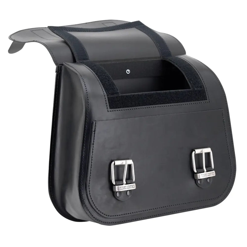 Texas Leather Medium Postman Universal Motorcycle Bag  - Customhoj