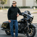 THNDR Blackout II Motorcycle Kevlar Hoodie  - Customhoj