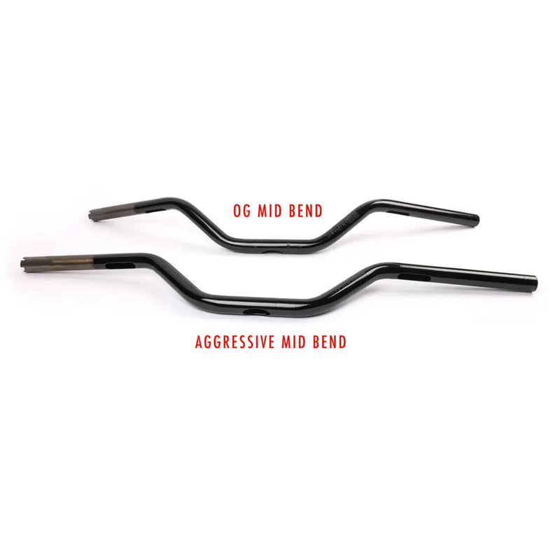 Thrashin Supply Agressive Mid Bend 1" Motorcycle Handlebars