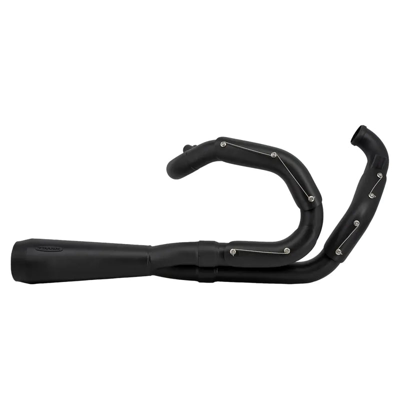 Trask Assault 2-into-1 Exhaust System for Harley 07-17 V-Rod / Black  - Customhoj