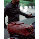 Trip Machine Eastwood Motorcycle Saddlebag / Backpack  - Customhoj