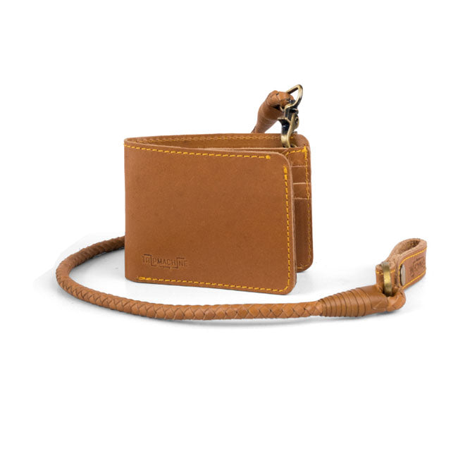 Trip Machine Guitarists Wallet Vintage Tan